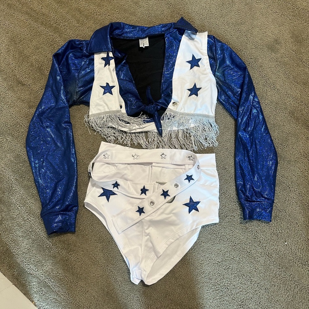 Dallas Cowboy Cheerleader Halloween Costume